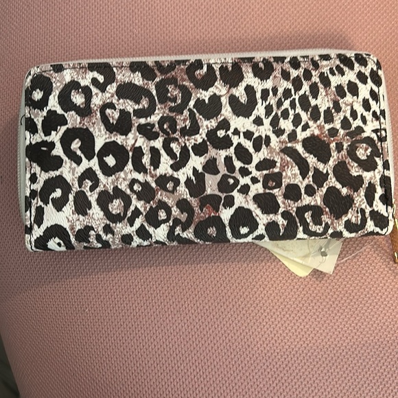 Ladies wallet, gift for her, leopard - Picture 3 of 8